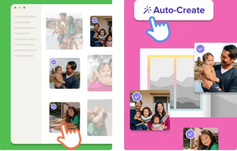 Step-by-step guide on making a digital photo book