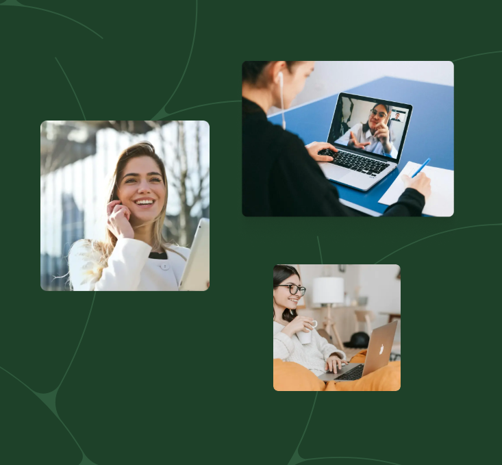 Online therapy services for mental health support